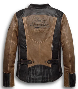 Women's H-D Triple Vent System Gallun Leather Jacket