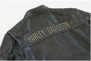 Harley Davidson Men's Midway Motorcycle Leather Jacket
