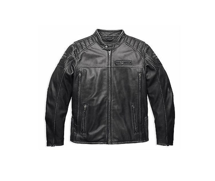 Harley Davidson Men's Midway Motorcycle Leather Jacket