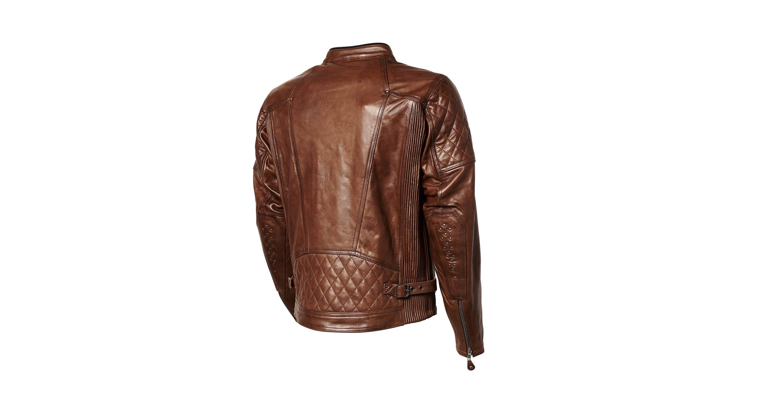 New Motorcycle Real Cow Leather Jacket for Moto Biker